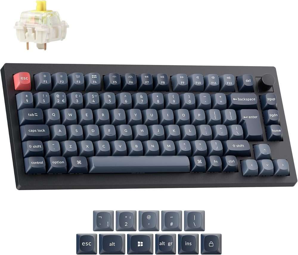 Keychron V1 Max 75% wireless mechanical keyboard